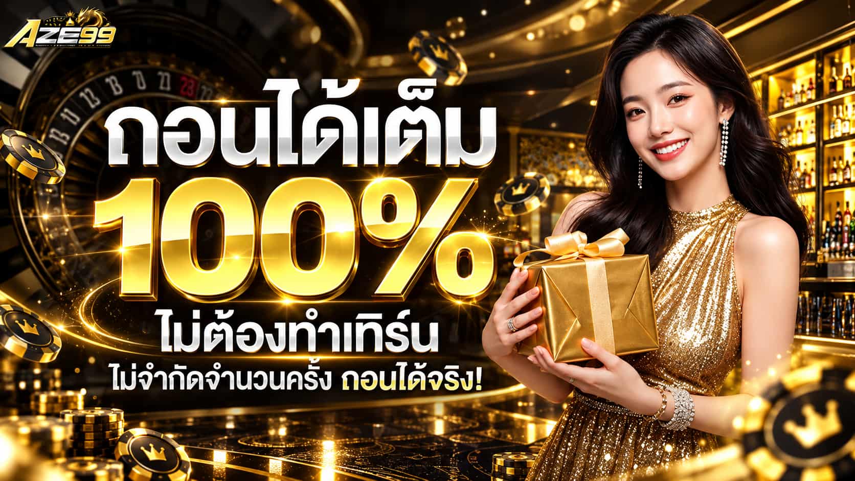 AZE99 เปิดเกมสายทำเงิน สล็อตเว็บตรง ระบบออโต้ ฝากถอนคล่อง 2027